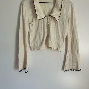 National Los Angeles XS button up top